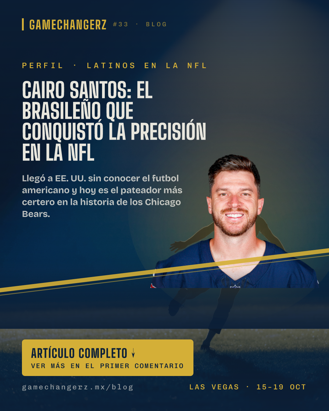 Cairo Santos: El brasileño que conquistó la precisión en la NFL