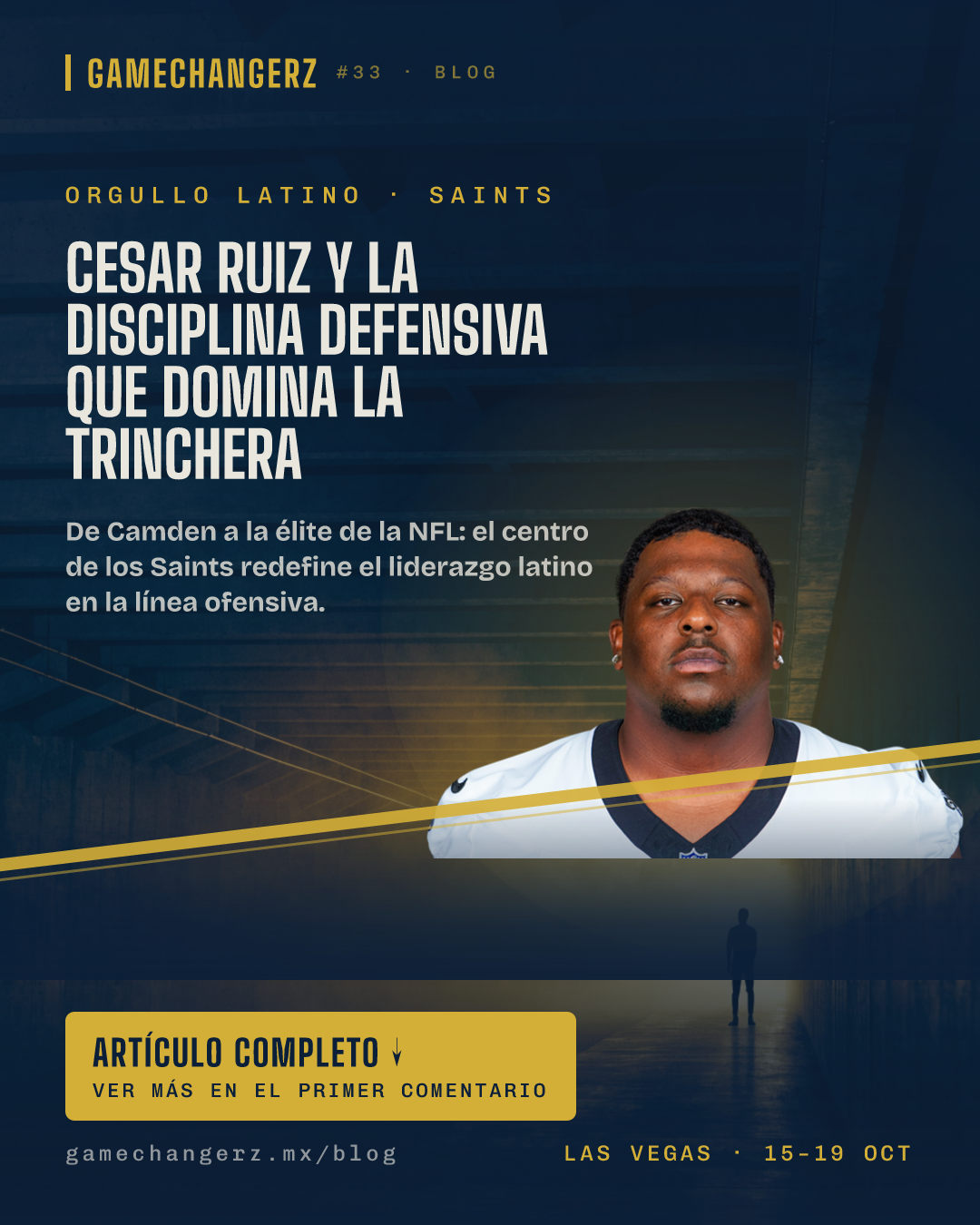 Cesar Ruiz y la disciplina defensiva que domina la trinchera