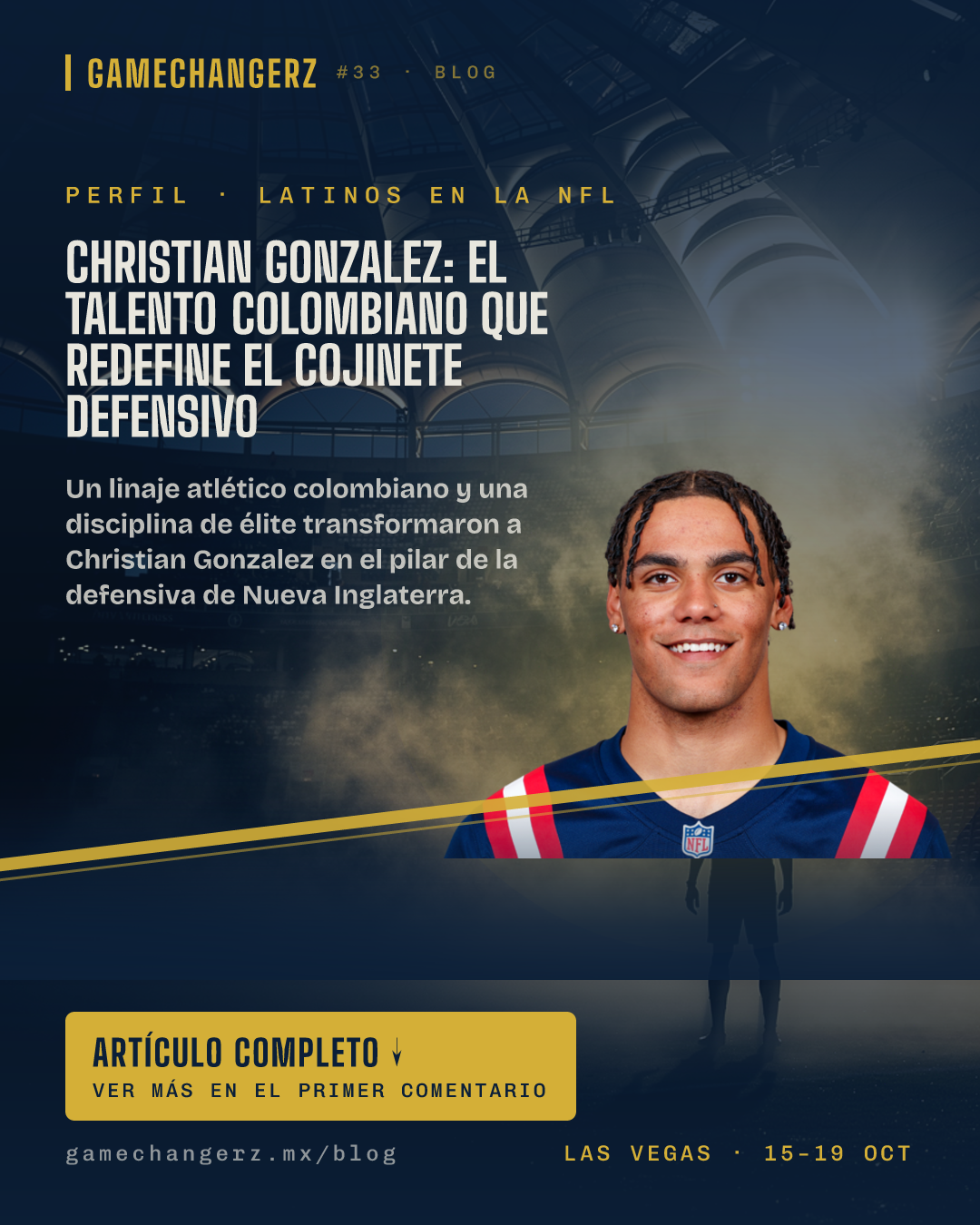 Christian Gonzalez: el talento colombiano que redefine el cojinete defensivo