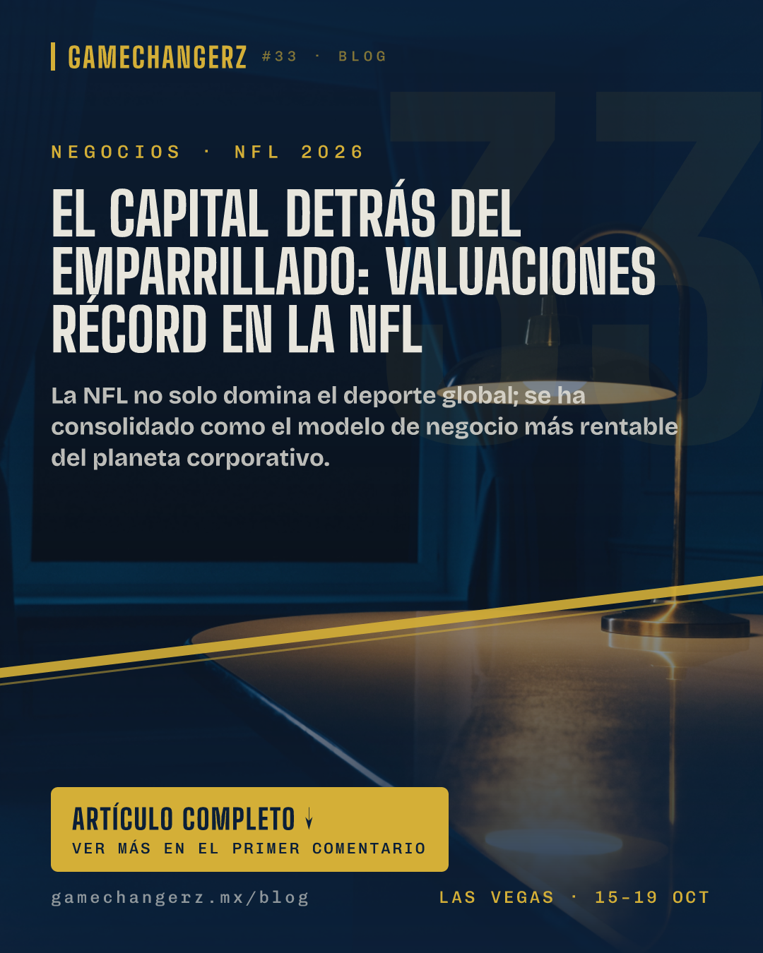 El capital detrás del emparrillado: valuaciones récord en la NFL