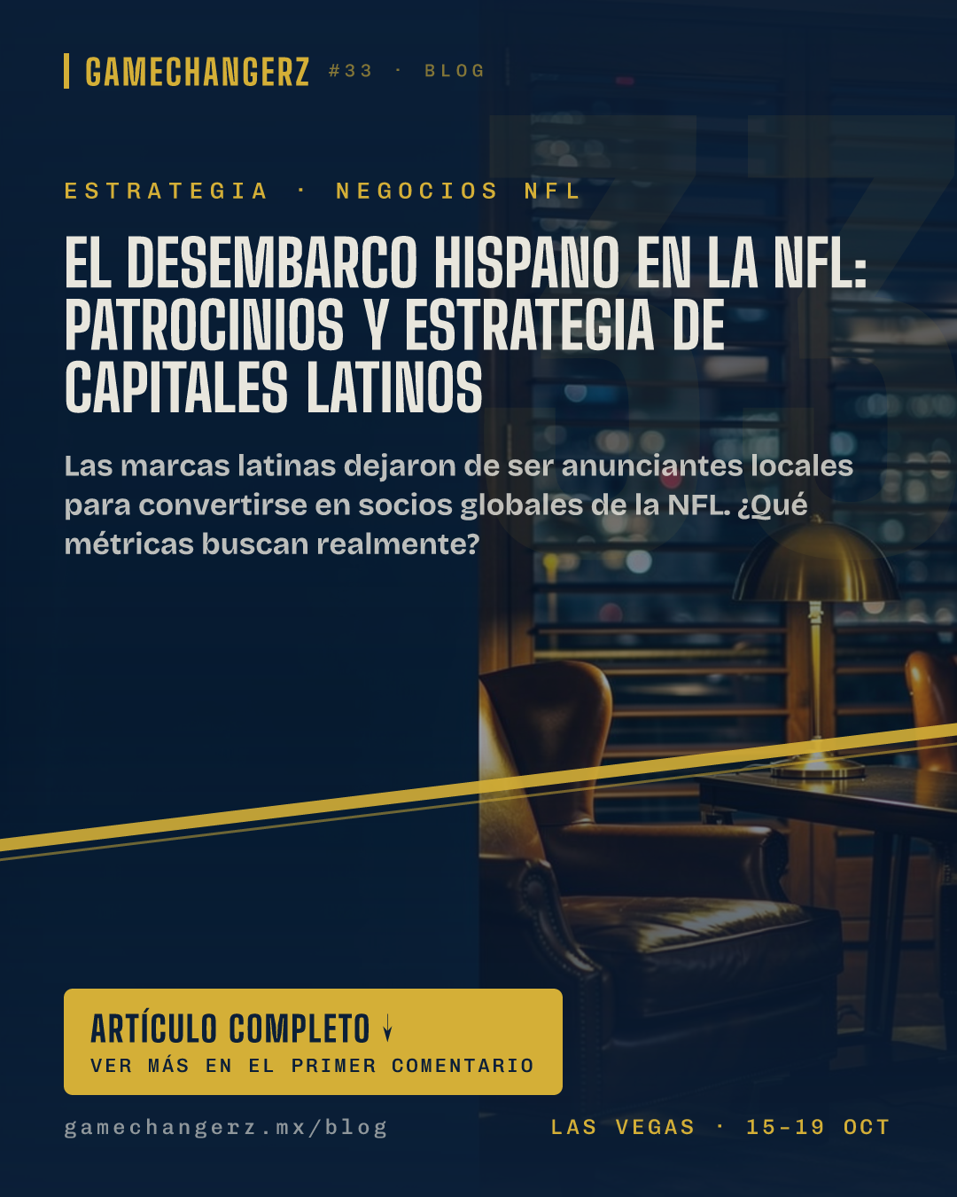El desembarco hispano en la NFL: patrocinios y estrategia de capitales latinos