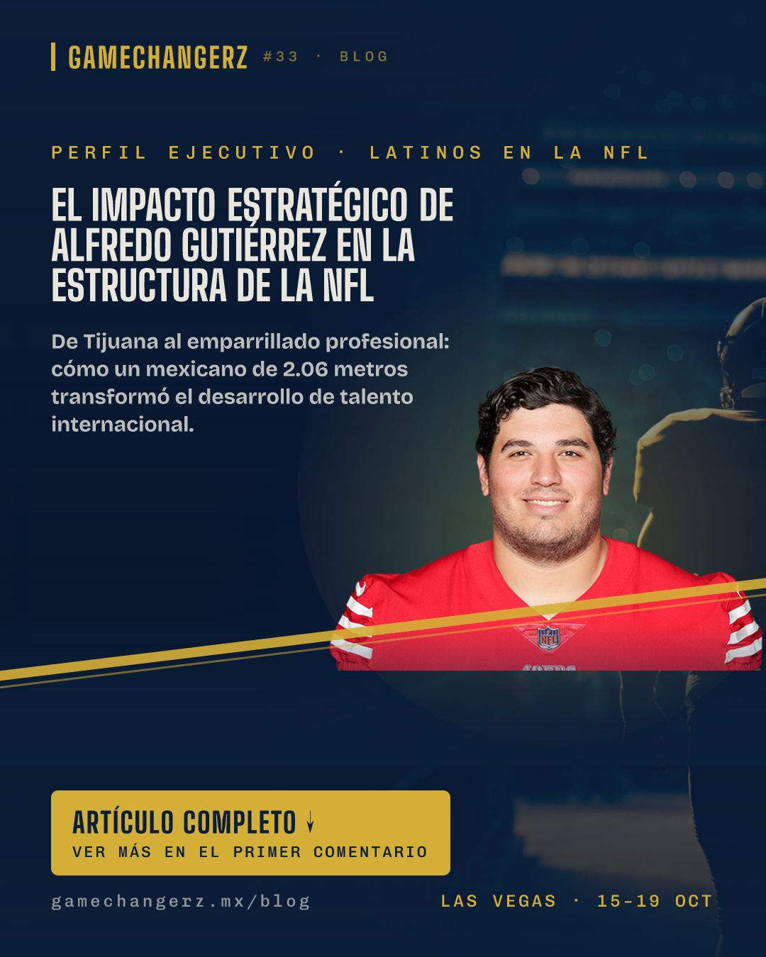 El impacto estratégico de Alfredo Gutiérrez en la estructura de la NFL