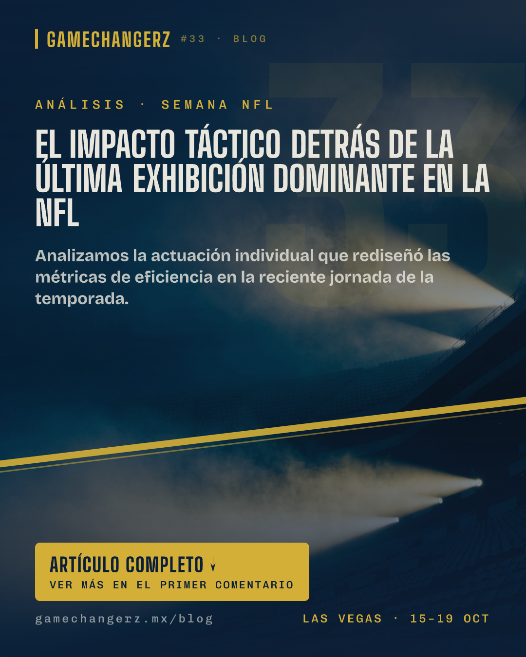 El impacto táctico detrás de la última exhibición dominante en la NFL