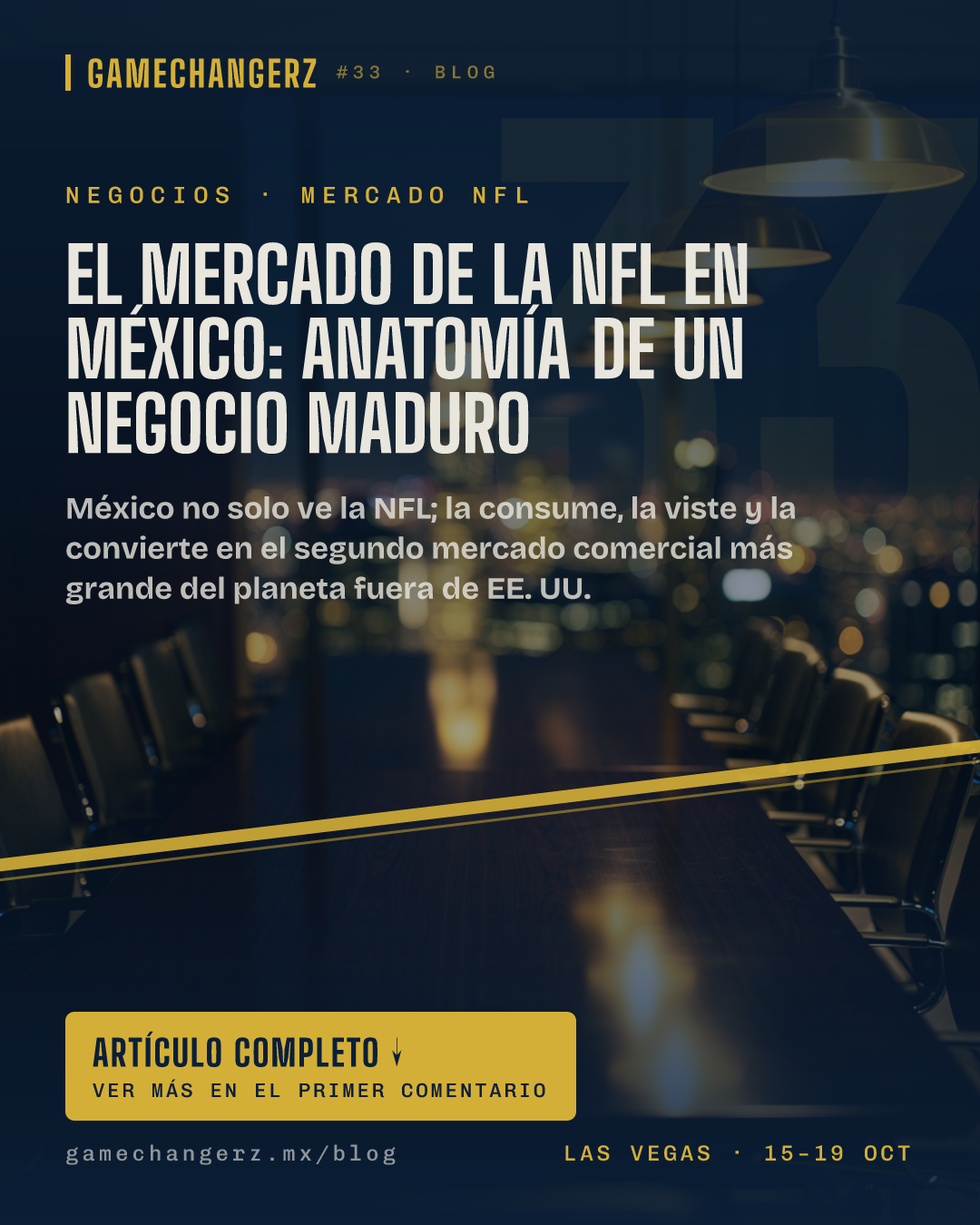 El mercado de la NFL en México: anatomía de un negocio maduro