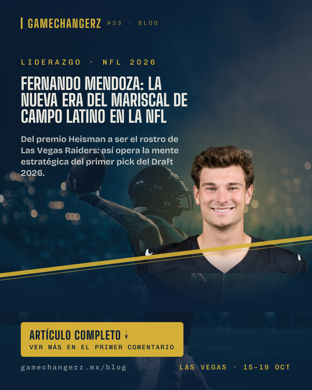 Fernando Mendoza: La nueva era del mariscal de campo latino en la NFL