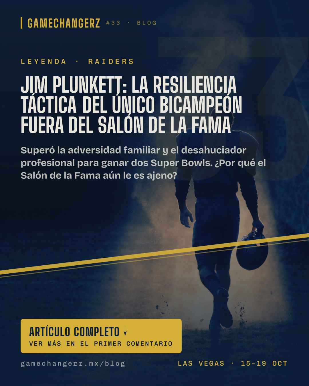 Jim Plunkett: La resiliencia táctica del único bicampeón fuera del Salón de la Fama