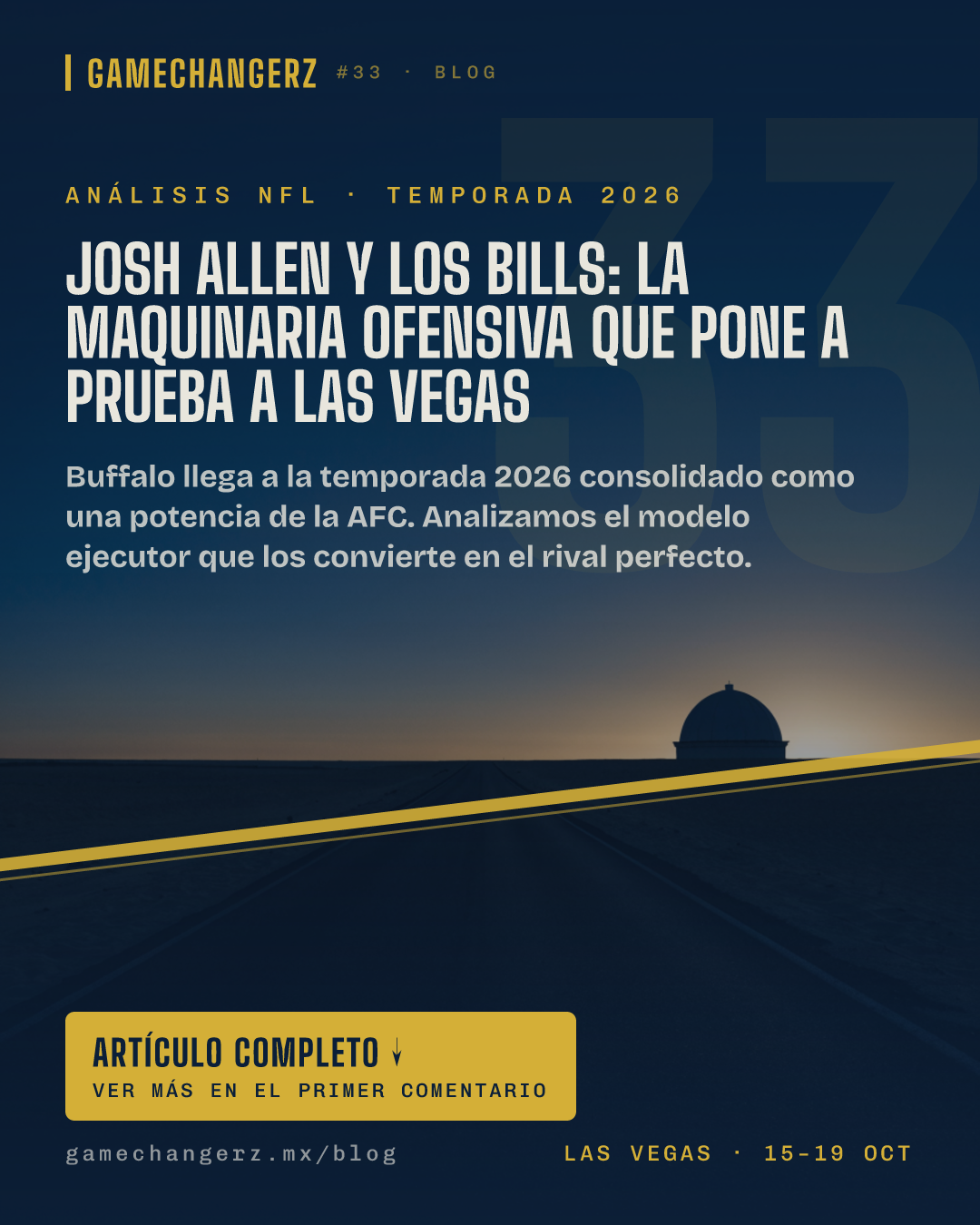 Josh Allen y los Bills: La maquinaria ofensiva que pone a prueba a Las Vegas