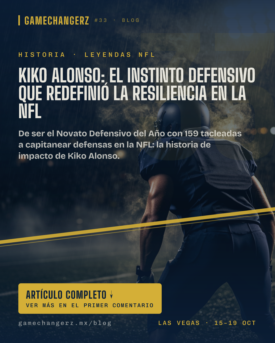 Kiko Alonso: el instinto defensivo que redefinió la resiliencia en la NFL