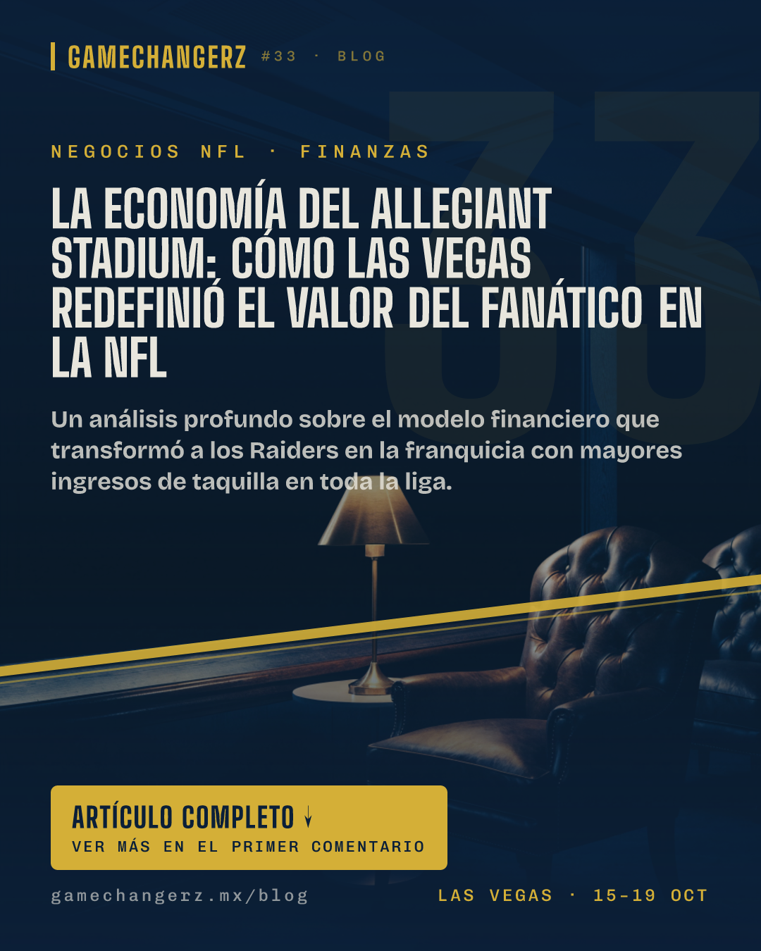 La economía del Allegiant Stadium: Cómo Las Vegas redefinió el valor del fanático en la NFL