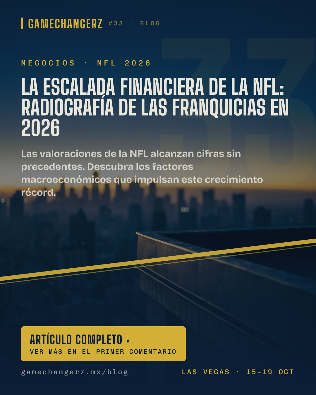 La Escalada Financiera de la NFL: Radiografía de las Franquicias en 2026