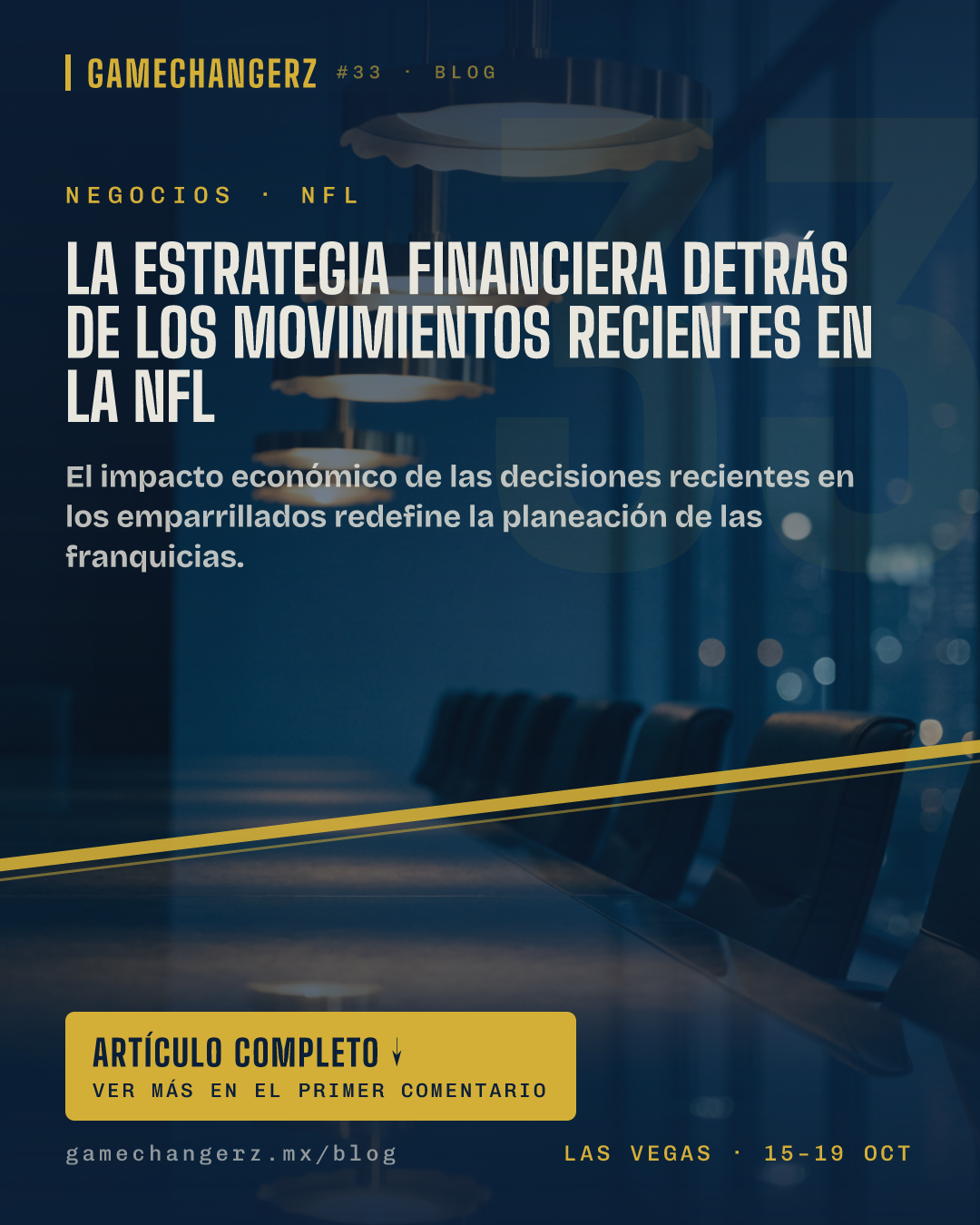 La estrategia financiera detrás de los movimientos recientes en la NFL
