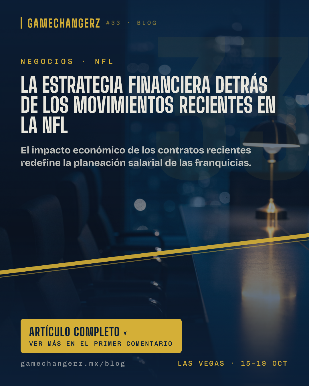 La estrategia financiera detrás de los movimientos recientes en la NFL