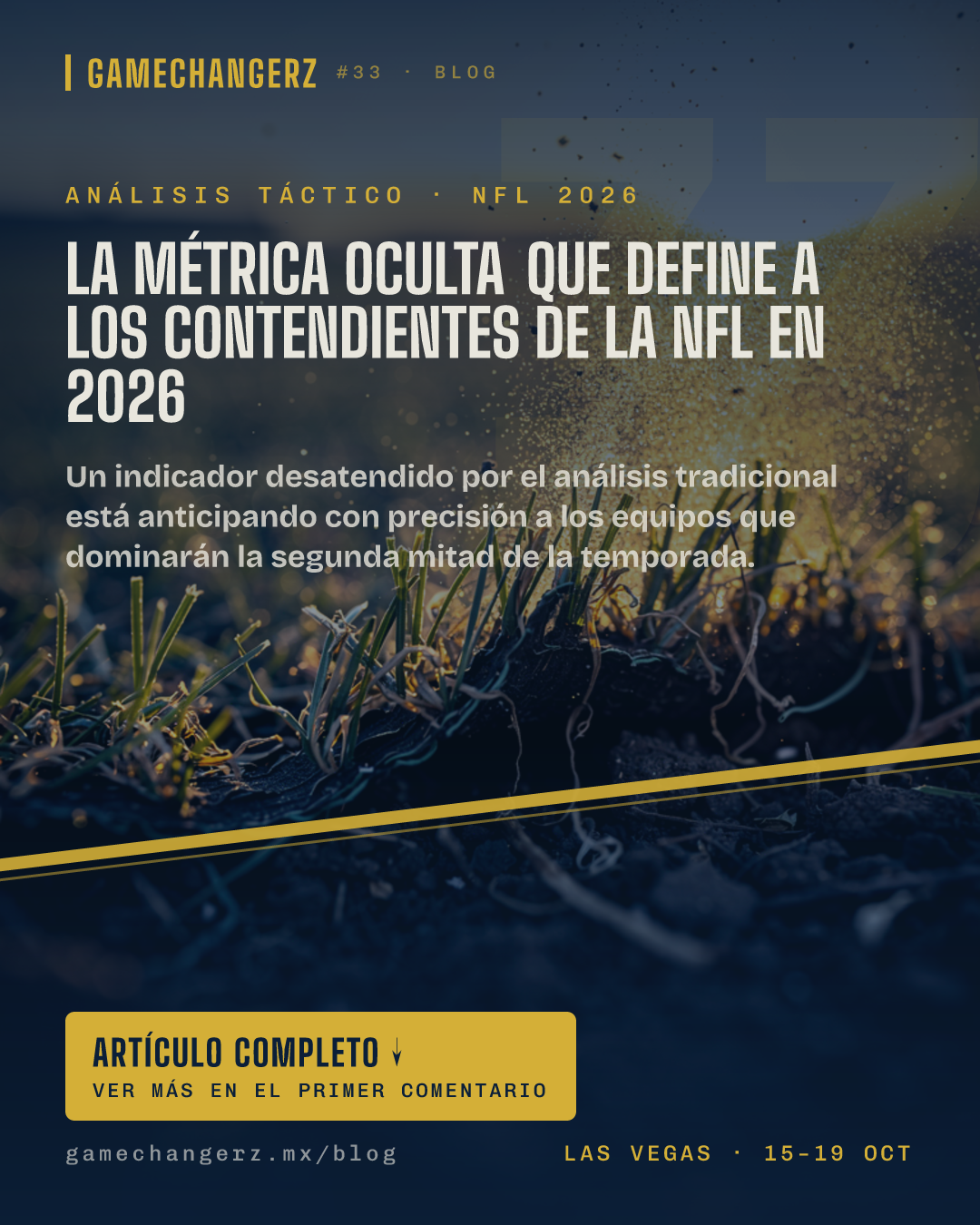 La métrica oculta que define a los contendientes de la NFL en 2026