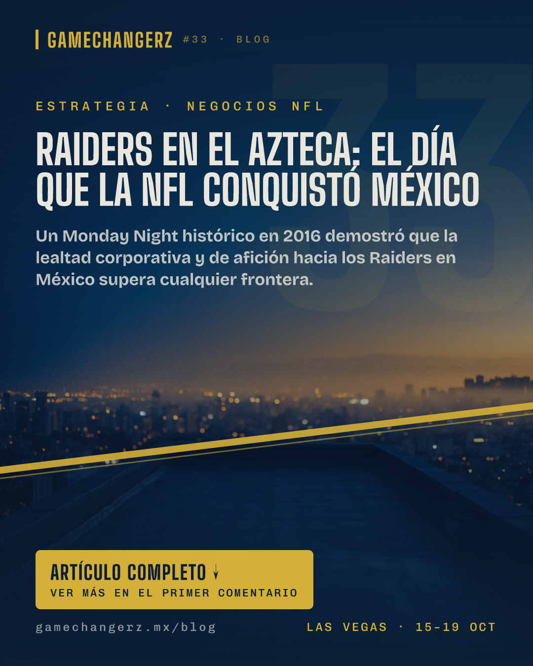 Raiders en el Azteca: El día que la NFL conquistó México