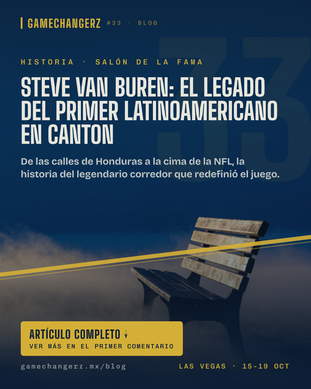 Steve Van Buren: El legado del primer latinoamericano en Canton