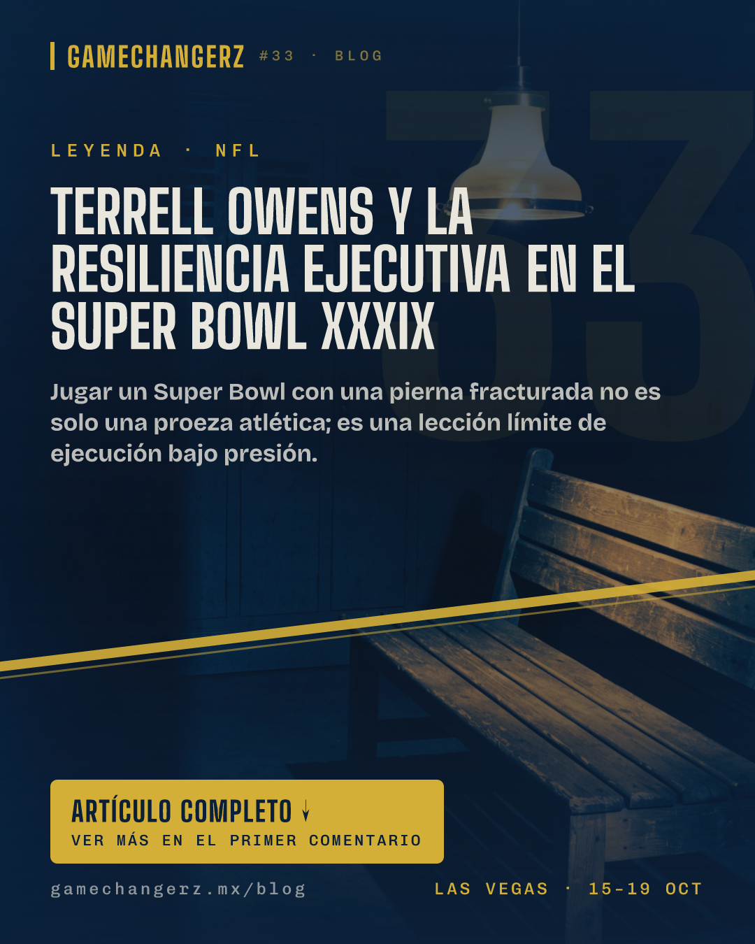 Terrell Owens y la resiliencia ejecutiva en el Super Bowl XXXIX