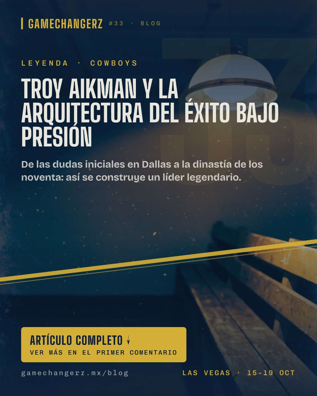 Troy Aikman y la arquitectura del éxito bajo presión